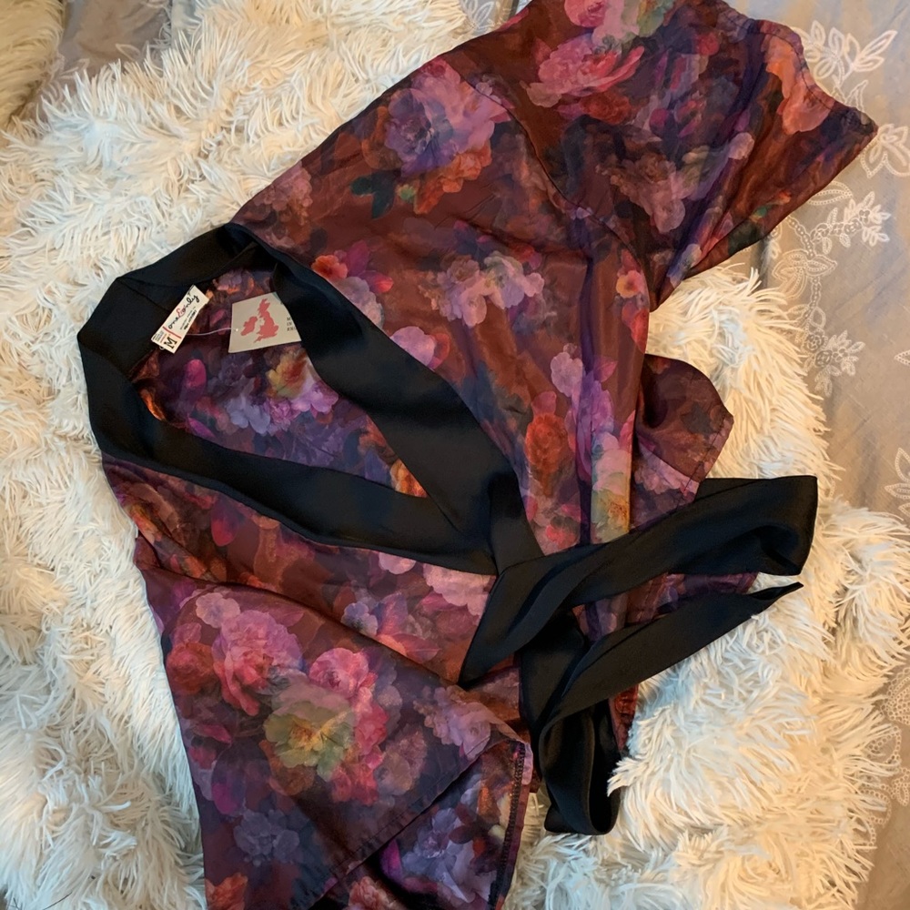 Tie-Front Kimono Top